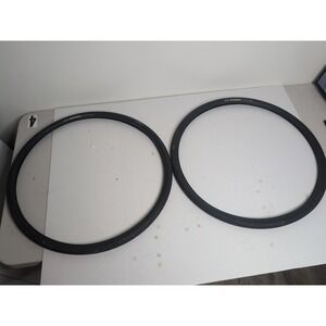 Pair Of Maxxis Overdrive 28 x 1 5/8 x 3/8 Bike Bicycle Tires Black 75 Psi